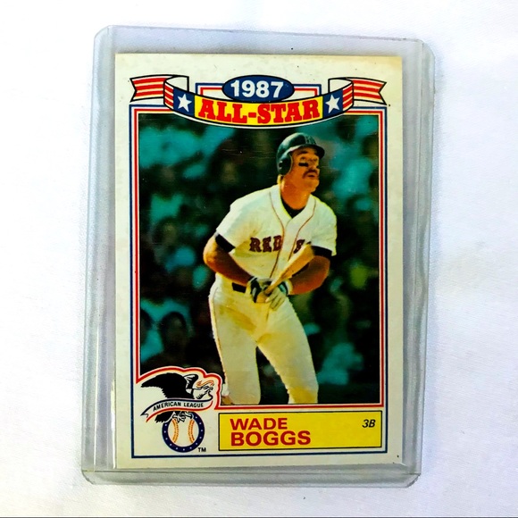 Wade Boggs 1988 Topps 1987 All-Star Commemorative Baseball Card #4 of 22 - Picture 1 of 2